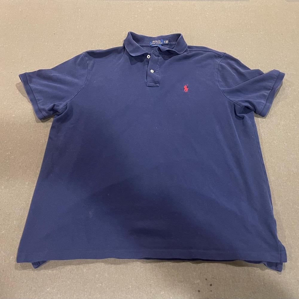 Polo Ralph Lauren Dark Blue XL Classic Fit Polo Shirt